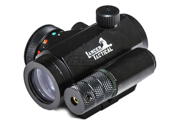Lancer Tactical Mini Red & Green Dot Sight w/ Red Laser
