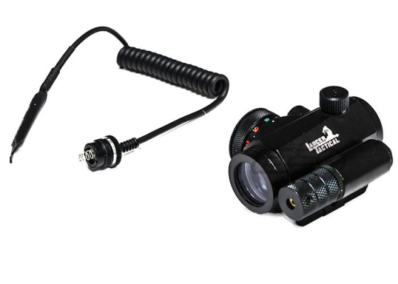 Lancer Tactical Mini Red & Green Dot Sight w/ Red Laser
