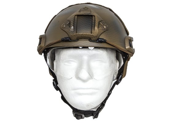 Lancer Tactical Ballistic Type Basic Version Helmet Helmet w/ Retractable Visor ( Navy SEAL )