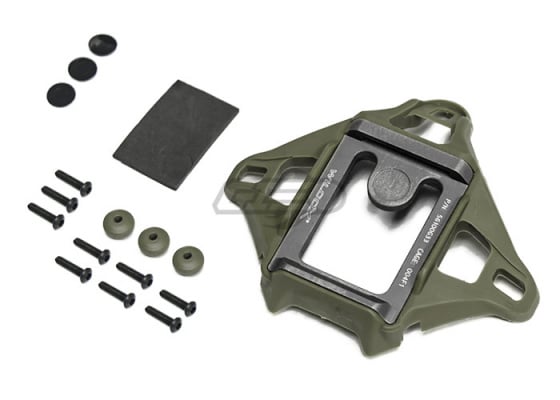 Lancer Tactical WX 4 Hole Helmet Shroud ( Foliage )