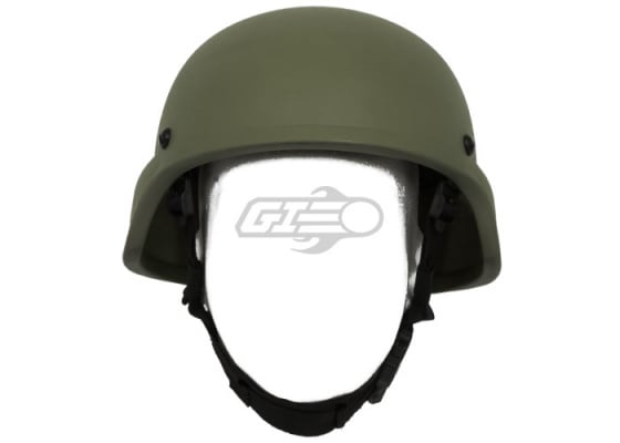 Lancer Tactical ACH MICH 2000 Helmet ( OD Green / L - XL )