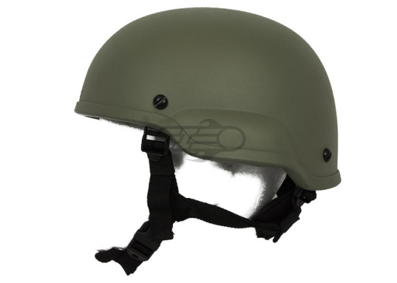 Lancer Tactical ACH MICH 2002 Helmet ( OD Green / L - XL )
