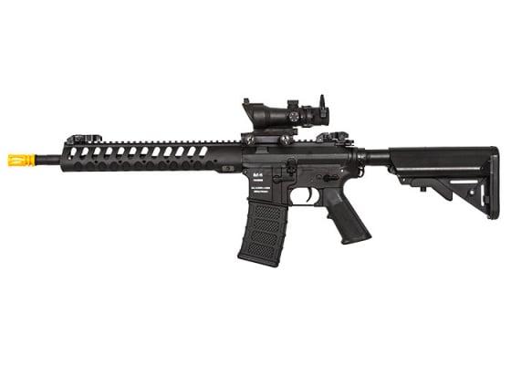 Classic Army Skirmish Delta M4 12" Carbine AEG Airsoft Rifle ( Black )