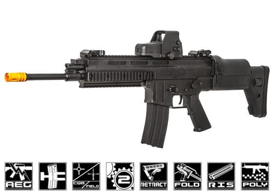 Classic Army ISSC MK22 Long Barrel Carbine AEG Airsoft Rifle ( Black )