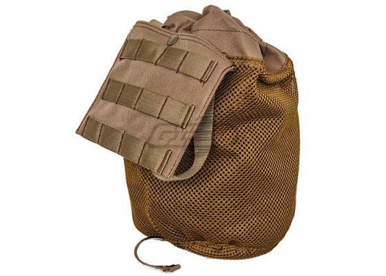 Lancer Tactical Net Dump Pouch MOLLE ( Tan )