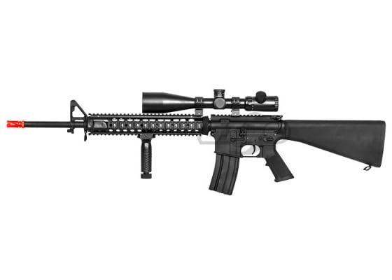 CYMA CM009A4 M16A4 RIS AEG Airsoft Rifle ( Black )