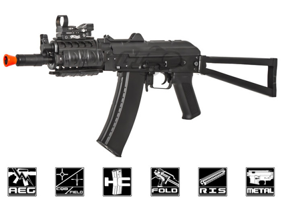 CYMA CM045C AKS74UN Tactical Carbine AEG Airsoft Rifle ( Black )