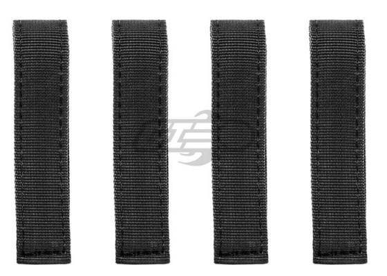 Condor Outdoor 4" MOD Straps Molle 4 pack ( Black )