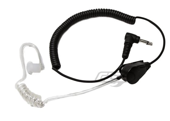 Code Red Headsets Tango Jr 3.5 Listen Only Earpiece ( Black )