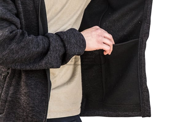 Condor Outdoor Matterhorn Fleece Jacket ( Black / L )