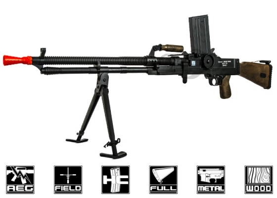 Echo 1 ZB30 AEG Airsoft LMG ( Black / Imitation Wood )