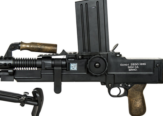 Echo 1 ZB30 AEG Airsoft LMG ( Black / Imitation Wood )