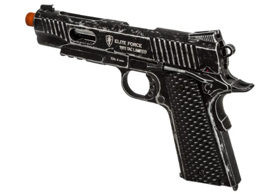 Elite Force 1911 Tactical CO2 Blowback Limited Edition Airsoft Gun w/ Pistol Case ( Weathered )