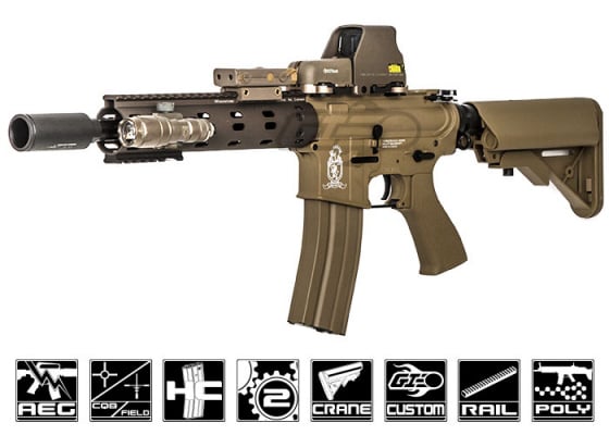 Airsoft GI G4-A2 MFR Desert Rufus AEG Airsoft Rifle