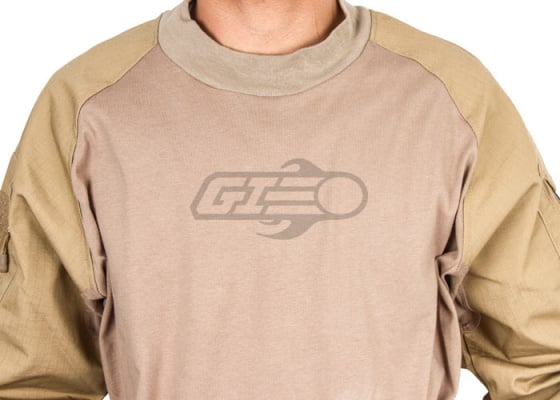 TMC Combat Shirt By Lancer Tactical ( Tan / L )