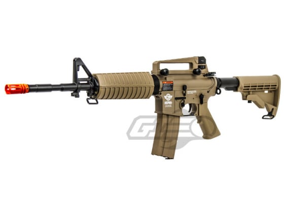 G&G Combat Machine M4 Carbine Gas Blow Back Airsoft Rifle ( Tan / Version 2 )