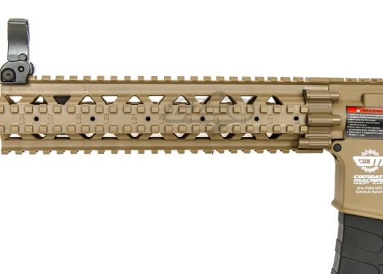 Valken V12 MK18 MOD 1 M4 Carbine HPA Airsoft Rifle By Combat Machine ( Tan / Black )