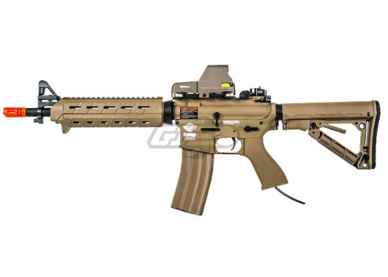 Valken V12 CM16 MOD 0 M4 Carbine HPA Airsoft Rifle By Combat Machine ( Tan )