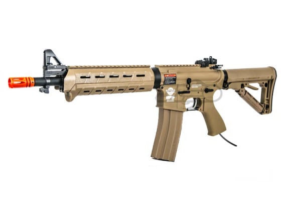 Valken V12 CM16 MOD 0 M4 Carbine HPA Airsoft Rifle By Combat Machine ( Tan )