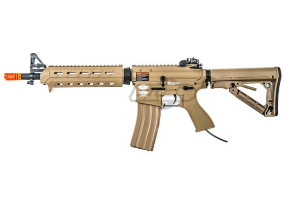 Valken V12 CM16 MOD 0 M4 Carbine HPA Airsoft Rifle By Combat Machine ( Tan )