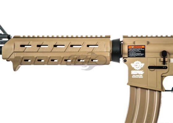 Valken V12 CM16 MOD 0 M4 Carbine HPA Airsoft Rifle By Combat Machine ( Tan )