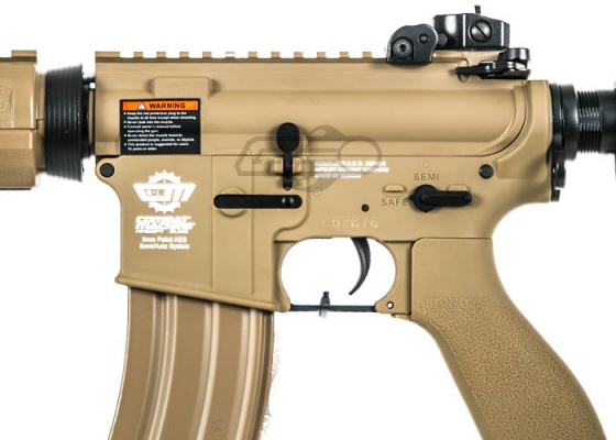 Valken V12 CM16 MOD 0 M4 Carbine HPA Airsoft Rifle By Combat Machine ( Tan )