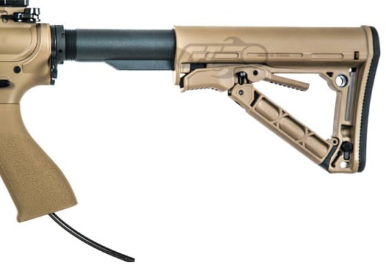Valken V12 CM16 MOD 0 M4 Carbine HPA Airsoft Rifle By Combat Machine ( Tan )