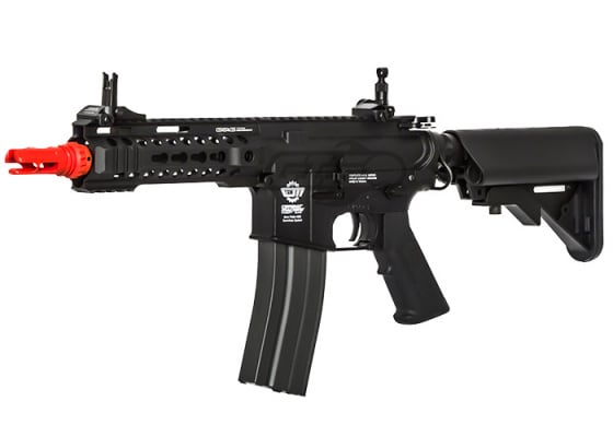 G&G Combat Machine CM16 300BOT M4 Carbine AEG Airsoft Rifle Battery & Charger Package ( Black )