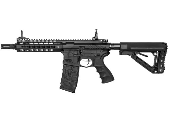 G&G Combat Machine CM16 SRS KeyMod M4 Carbine AEG Airsoft Rifle Battery & Charger Package ( Black )