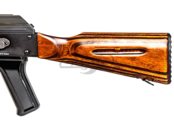 G&G GK74N AK Carbine AEG Airsoft Rifle ( Black / Wood )