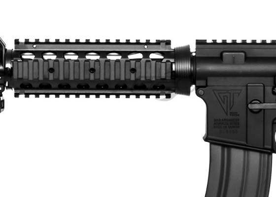 G&G Top Tech GR16 R4 Commando Blowback AEG Airsoft Rifle (Black)