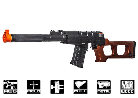 G&G GSS VSS Vintorez AEG Airsoft Rifle ( Black / Wood )