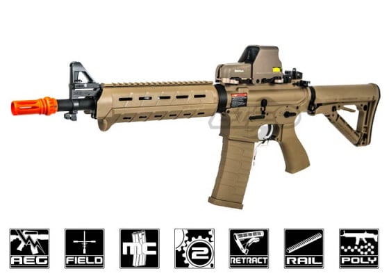 G&G TR4 MOD 0 M4 Carbine AEG Airsoft Rifle ( Tan )