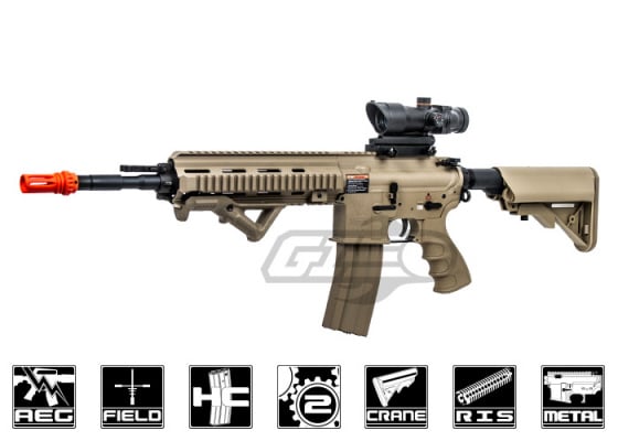 G&G TR4-18 DST M4 Carbine Blowback AEG Airsoft Rifle ( Tan )