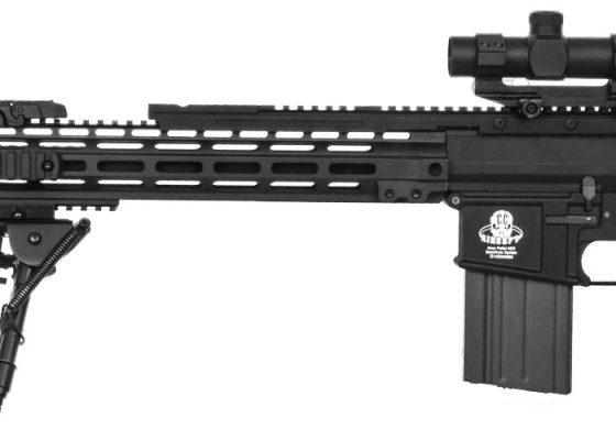 Airsoft GI Custom SR-25 Hellbringer AEG Airsoft Rifle