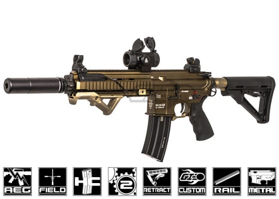 Airsoft GI Custom 416 Golden Monkey AEG Airsoft Rifle