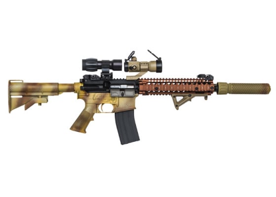 Airsoft GI Custom LM4 Cryptofrog GBBR Airsoft Rifle