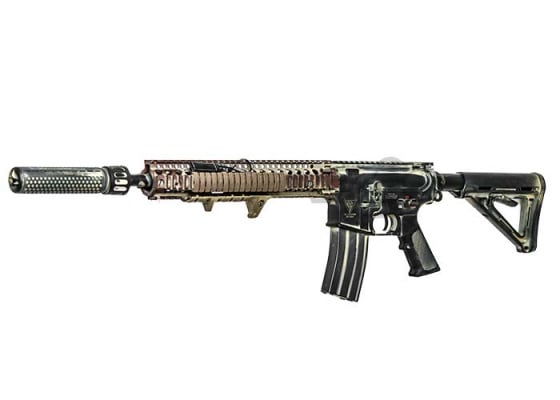 Airsoft GI Custom M4 Battle Worn Block II V.2 AEG Airsoft Rifle