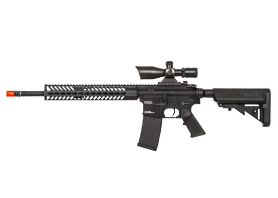 KWA KM4 KR12 Keymod M4 Carbine AEG Airsoft Rifle ( Black )
