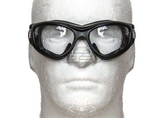 Guard Dogs Sidecar III Clear Lens Glasses  ( Black )