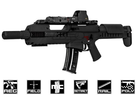 GSG G14 Carbine Polymer AEG Airsoft Rifle ( Black )