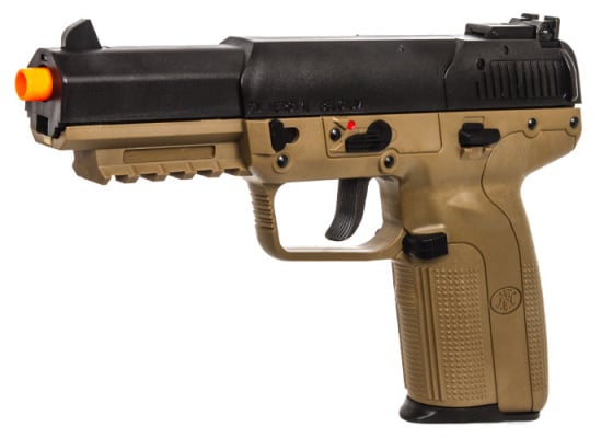 FN Herstal Five-Seven CO2 Blowback Airsoft Pistol ( Dark Earth / Black )