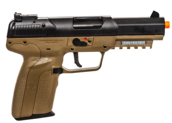 FN Herstal Five-Seven CO2 Blowback Airsoft Pistol ( Dark Earth / Black )