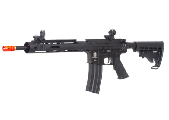 ICS M4-A1 Tubular R.A.S. Long AEG Airsoft Rifle ( Black )