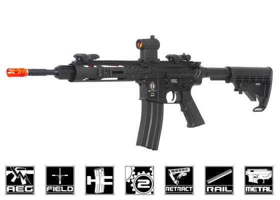 ICS M4A1 Tubular R.A.S. Short AEG Airsoft Rifle ( Black )