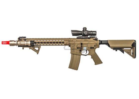 Knight's Armament SR-16E3 MOD2 AEG Airsoft Rifle by Echo1 ( Tan )