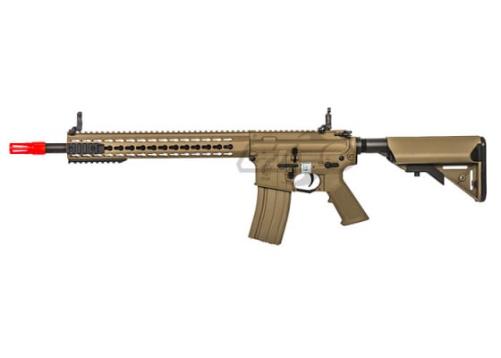 Knight's Armament SR-16E3 MOD2 AEG Airsoft Rifle by Echo1 ( Tan )