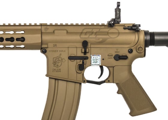 Knight's Armament SR-16E3 MOD2 AEG Airsoft Rifle by Echo1 ( Tan )