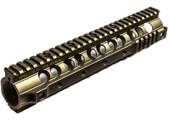Knight's Armament Airsoft 10.75" URX 3.1 Handguard Rail System ( Tan )