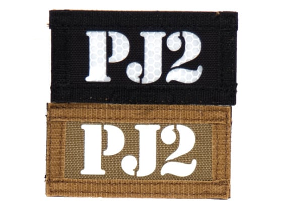 Emerson "PJ2" Reversible Velcro Glow In Dark I.R. Patch ( Brown / Black )